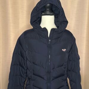 Hollister Black Puffty Jacket